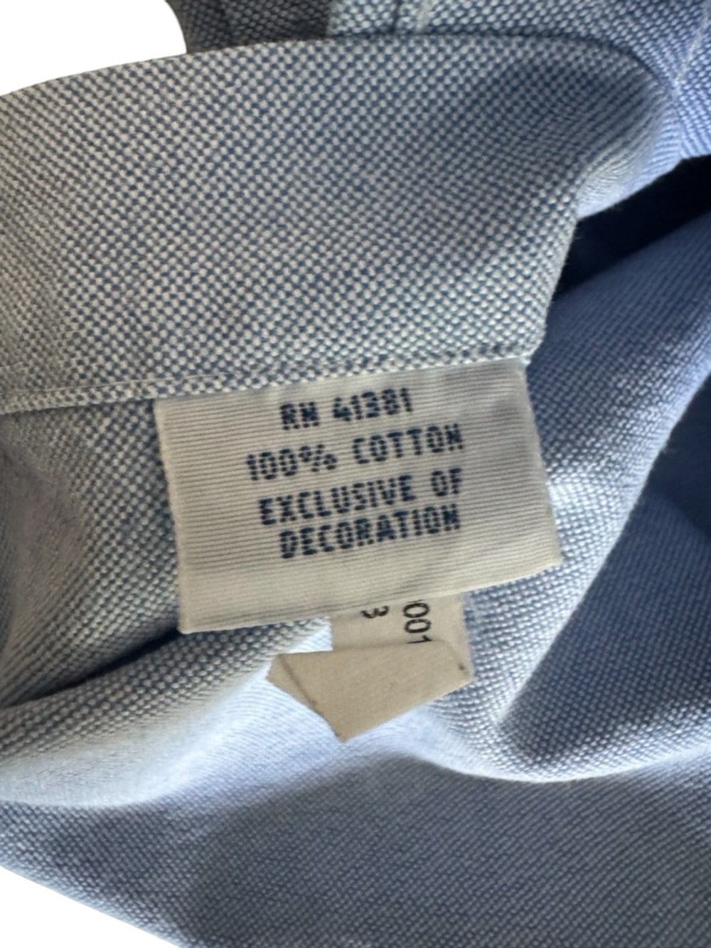 Polo by Ralph Lauren Mens Light Blue Long-Sleeve Button-Down Oxford Shirt Sz 3XB - Picture 11 of 12